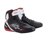 Alpinestars 2510319-123-8 Motorrad-Schuh Männlich Erwachsener Schwarz, Rot, Weiß