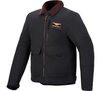 Alpinestars Mustang wasserdichte Motorrad Textiljacke, braun/anthrazit, Größe 4XL