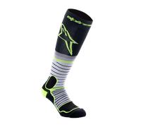 Crossstrümpfe Alpinestars Pro Socks Fluo Schwarz/Grau/Gelb FluoS Schwarz,Grau,Gelb Fluo