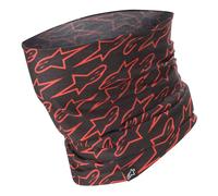 Alpinestars Neck Tube Black Red Fluo