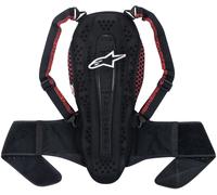 Alpinestars Rückenprotektor Nucleon KR-2, schwarz-grau-rot Größe: L