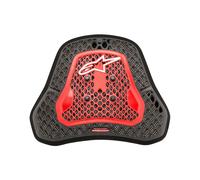 Alpinestars Nucleon KR-Cell CiS Brustprotektor, schwarz-rot, Größe L
