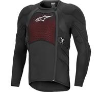 Alpinestars Bionic Plasma LT LS Protektorenjacke, schwarz-weiß Größe: L