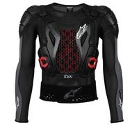 Alpinestars Bionic Plus V2 Protektorenjacke, schwarz/rot, Größe XXL