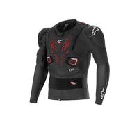 Alpinestars Bionic Pro V3 Plasma Protektorenjacke, schwarz-rot, Größe L