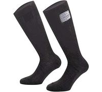 Alpinestars, Race V4 Socks, Technische Socken MX, Kompressionsstrümpfe für Damen und Herren, Funktionssocken für Motorradfahren, Motocross, Fahrradfahren, Laufen Schwarz Größe L (1er stück)