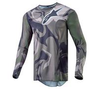 §Crossshirt Alpinestars Racer Tactical Militärgrün-Camo-Braun§