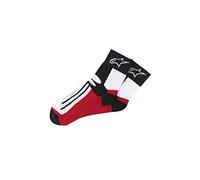 Alpinestars Racing Road Socken kurz, schwarz/rot, L/2XL