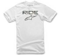 Alpinestars Ride 2.0 Camo T-Shirt, weiss, Größe 2XL für Männer