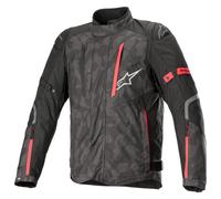 Alpinestars RX-5 Drystar Motorrad Textiljacke, schwarz-mehrfarbig, Größe 4XL für Männer