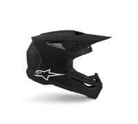 Alpinestars S-M3 Motocross Helm, schwarz, Größe 2XL für Männer