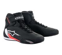 Motorradschuhe Alpinestars Sektor Schwarz/Weiß/Rot44 Schwarz,Weiß,Rot