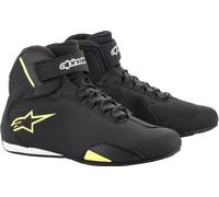 Alpinestars Sektor Motorradschuhe, schwarz-gelb, Größe 43 für Männer