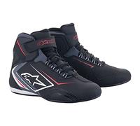 Sektor WP DryStar wasserdichte Motorradschuhe Schwarz Weiß Grau, 44 EU 44 EU schwarz weiß grau
