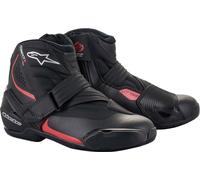 Alpinestars SM-1 R V2 Motorradschuhe, schwarz-rot, Größe 49 für Männer
