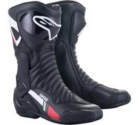 Alpinestars SMX-6 V2 2023 Motorradstiefel, schwarz-grau-weiss, Größe 40 für Männer