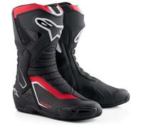Alpinestars SMX-6 V3 Honda Stiefel, schwarz-rot-weiß Größe: 45