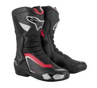 Alpinestars SMX 6 V3 Boots black silver red Gr. 46 EU Motorradstiefel grau rot