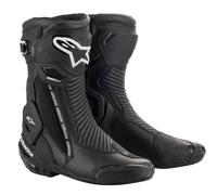 Motorradstiefel Alpinestars SMX Plus V2 Schwarz41 Schwarz