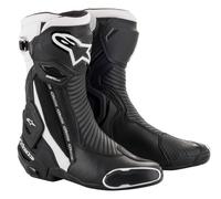 Alpinestars SMX-Plus V2 Motorradstiefel Black / White 45