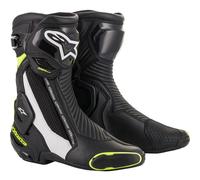 Alpinestars SMX Plus V2 Motorradstiefel Schwarz / Weiß / Fluo-Gelb 41