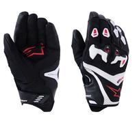 Alpinestars SP-R Pro Motorradhandschuhe (schwarz / weiß / rot) Gr: L