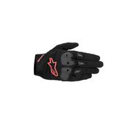 Alpinestars Sp X 1 Motorrad Handschuhe, schwarz/neon-rot, M