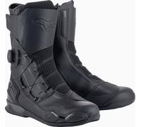 Alpinestars SP-X BOA Drystar wasserdichte Motorrad Stiefel, schwarz-grau, Größe 42 für Männer