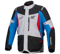 Alpinestars Honda ST-1 wasserdichte Motorrad Textiljacke, schwarz-grau-blau, Größe XL für Männer