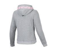 Alpinestars Stella Chrome V2 Sport Damen Motorrad Zip Hoodie grau, Größe S