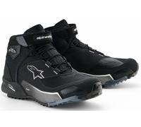 Alpinestars Stella CR-X Drystar Damen Motorradschuhe, schwarz/weiß/grau, Größe 9,5 (42)