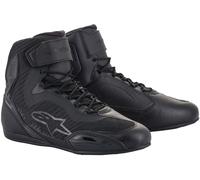 Alpinestars Stella Faster-3 Rideknit Damen Motorradschuhe, schwarz-grau, Größe 37 38