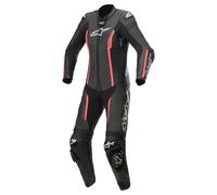 Alpinestars Damen Lederkombi Stella Missile v2 (Einteiler), schwarz-pink-schiefer Größe: 44