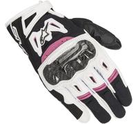 Alpinestars Stella SMX-2 Air Carbon V2 Damen Handschuhe, schwarz-weiss-lila, Größe M
