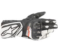 Alpinestars Stella SP-8 V3 Damen Motorradhandschuhe, schwarz-weiss, Größe XL
