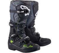 ALPINESTARS Stiefel Tech 5 Black / Gray / Fluorescent Yellow 8 (EU 42)