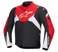 Alpinestars T-Jaws V4 WP Honda Textiljacke, schwarz-rot-weiß Größe: L