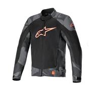 Alpinestars T-SP X Superair Jacke, grau-camo-fluorot Größe: M