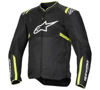 Alpinestars T-Sps Air V2 Motorrad Textiljacke, schwarz-gelb, Größe L für Männer