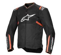 Alpinestars T-Sps Air V2 Motorrad Textiljacke, schwarz-rot, Größe L für Männer