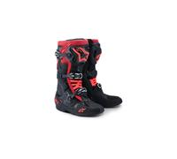 Kopie von Alpinestars TECH 10 EVO MX Stiefel Schwarz Rot DHCP Motocross US 9 / EU 43