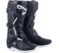 Alpinestars Tech 3 Enduro wasserdichte Motocross Stiefel, schwarz/weiß, Größe 16 (52)
