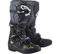 Alpinestars Tech 5 Motocross Stiefel, schwarz/grau/gelb, Größe 11 (45,5)
