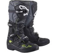 Alpinestars TECH 5 Motorradstiefel schwarz-grau-fluo gelb 48