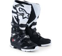 Alpinestars Tech 7 Enduro 2026 Motocross Stiefel, schwarz-weiss, Größe 50 für Männer