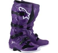 Alpinestars Tech 7 Motocross Stiefel, lila, Größe 39 für Männer
