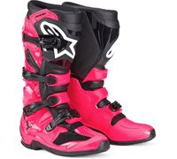 Alpinestars Tech 7 Motocross Stiefel, schwarz-pink, Größe 45 46 für Männer