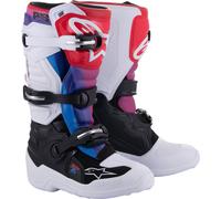 Alpinestars Tech 7S Jugend Motocross Stiefel, schwarz-weiss-rot, Größe 39