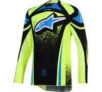 Alpinestars Techstar Nomur Motocross Jersey, blau, Größe L für Männer