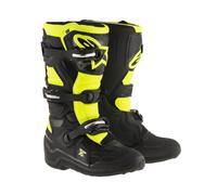 Alpinestars Youth Tech 7S Boots Black Yellow Fluo Größe US 5